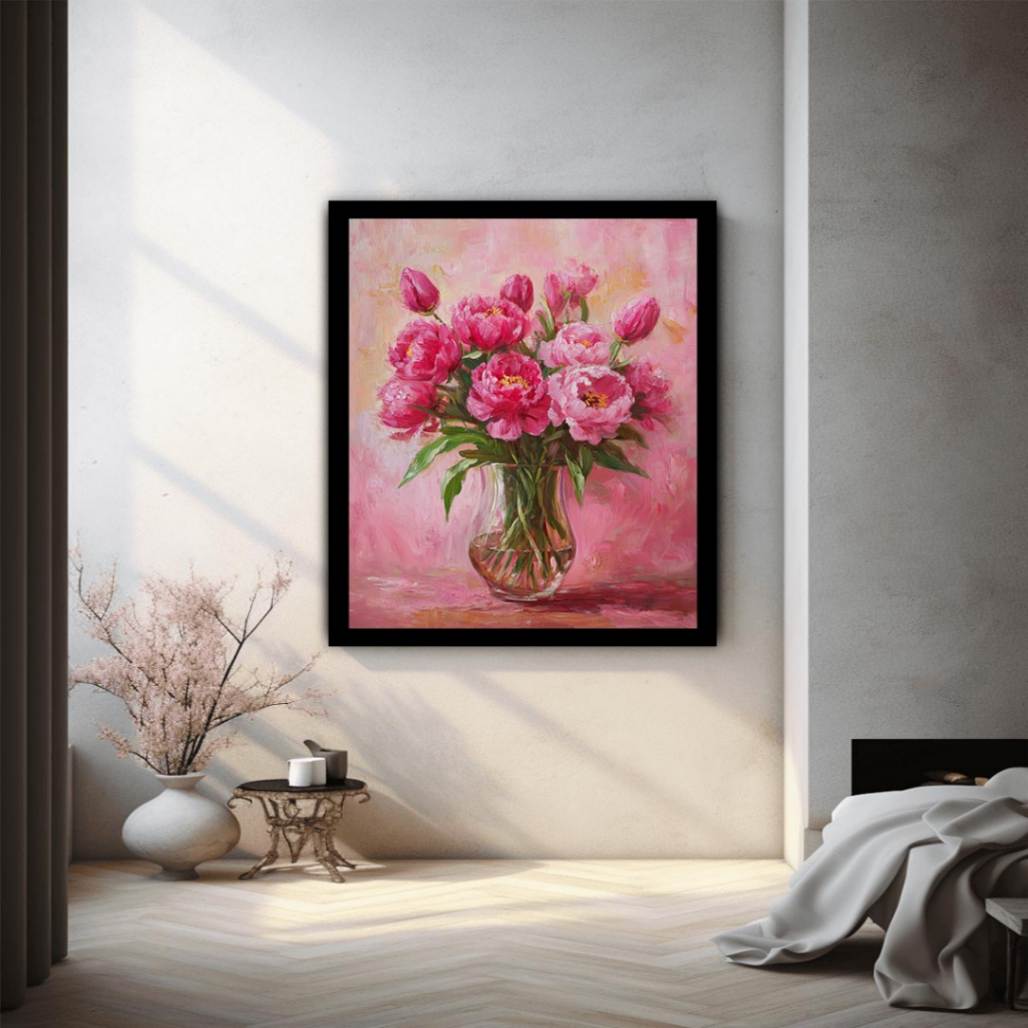 Whispers Of Peonies And Tulips