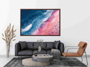 Pink & Blue Ocean