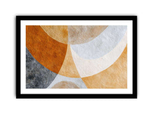 Golden Arc Harmony premium wall art for modern living room decor