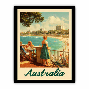 Bondi Terrace Light coastal artwork for modern living room decor