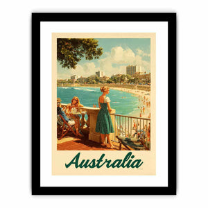Bondi Terrace Light coastal artwork for modern living room decor