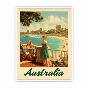 Bondi Terrace Light coastal artwork for modern living room decor