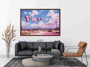 Hanging Petals in the Dunes