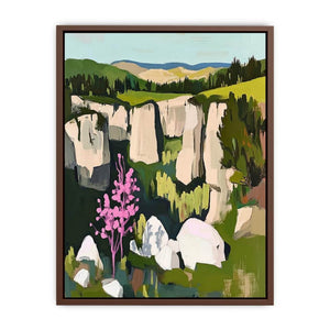 Abstract Landscape Poster