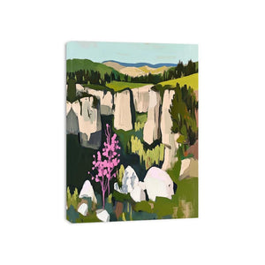 Abstract Landscape Canvas Print