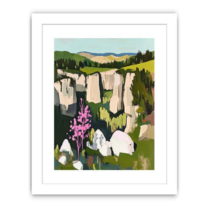 Abstract Landscape Streched canvas