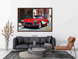 Chevrolet Corvette C1 1960 Painting