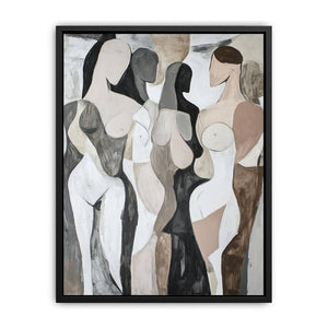 Gathered Forms artwork for modern living room decor