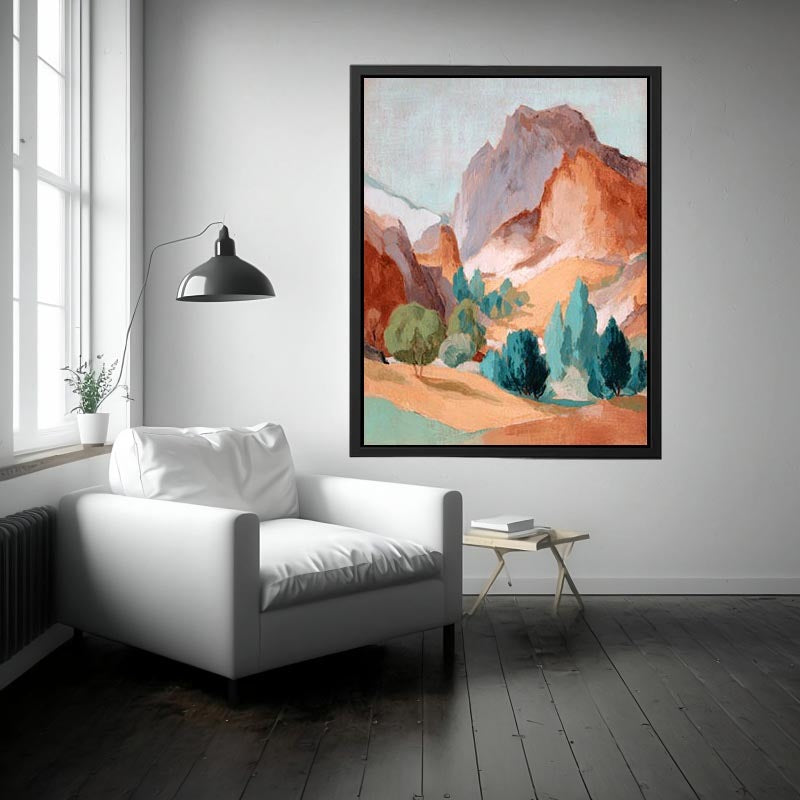Pastel Landscape,