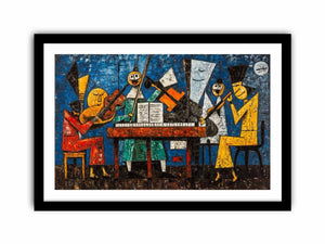 Jazz Table Ensemble artwork for modern living room decor