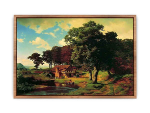 A Rustic Mill Poster