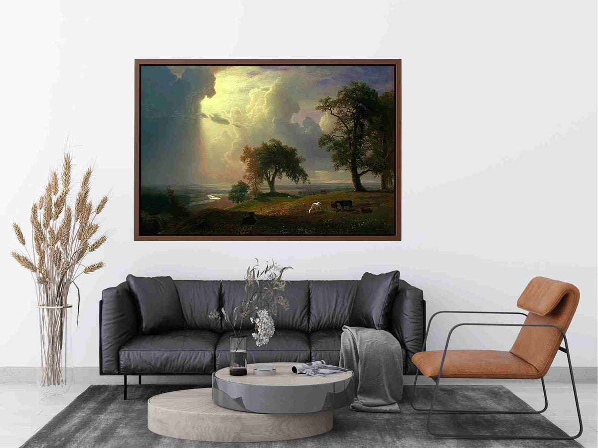 California Spring by Albert Bierstadt Painting
