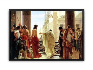 Ecce Homo by Antonio Ciseri Canvas Print