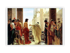 Ecce Homo by Antonio Ciseri Framed Print