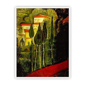 Paesaggio del Midi Framed Print