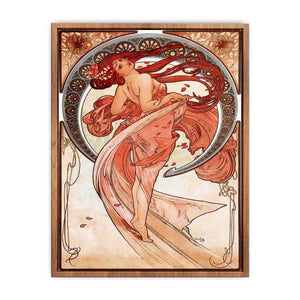 Dance By Alphonse Mucha Poster