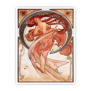Dance By Alphonse Mucha Framed Print