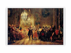 The Flute Concert Framed Print