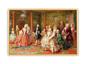 The Waltz by A. Zoffoli Streched canvas