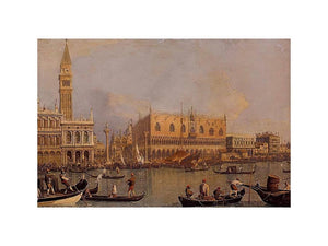 Ducal Palace, Venice, c.1755 by (Giovanni Antonio Canal) Canaletto