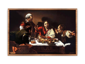 Supper at Emmaus 1601-02 Poster