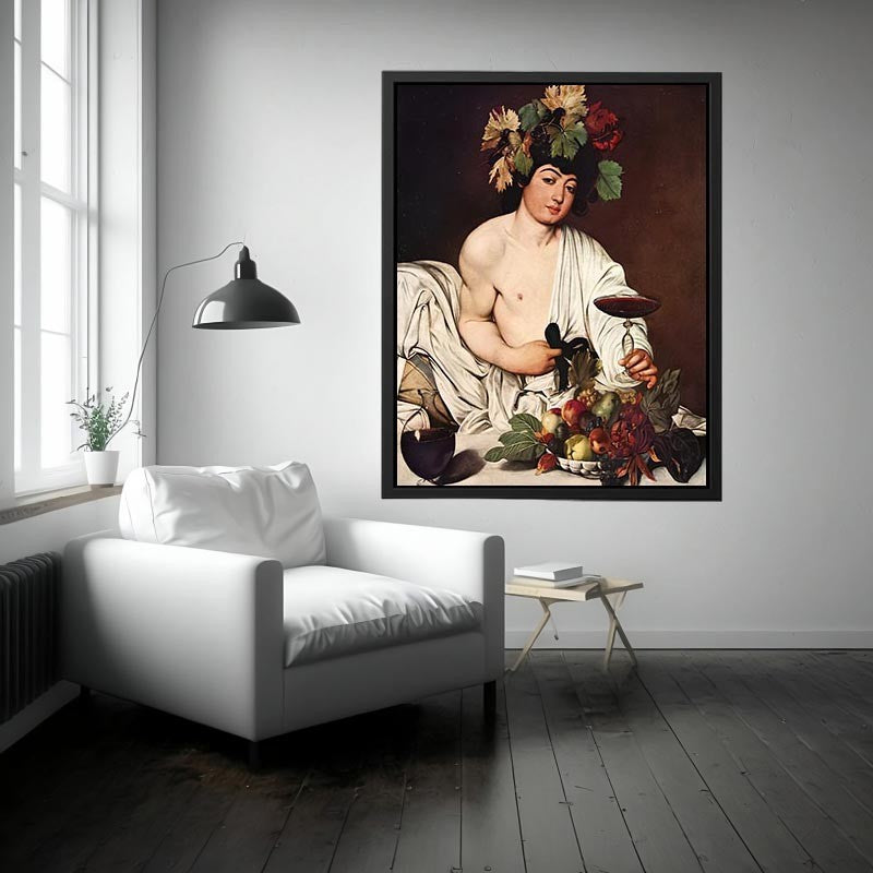 Bacchus by Caravaggio Painting