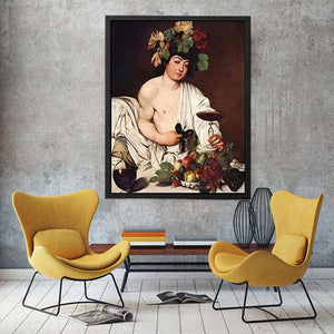 Bacchus by Caravaggio Painting