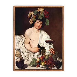 Bacchus by Caravaggio Poster
