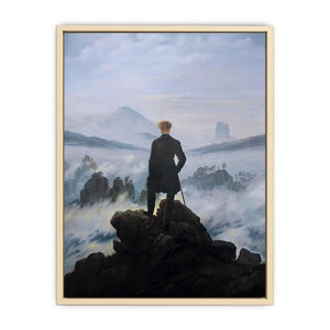 The Wanderer above the Mists 1817-18 Art Print