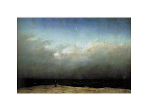 Monk by the Sea 1809 by Caspar David Friedrich