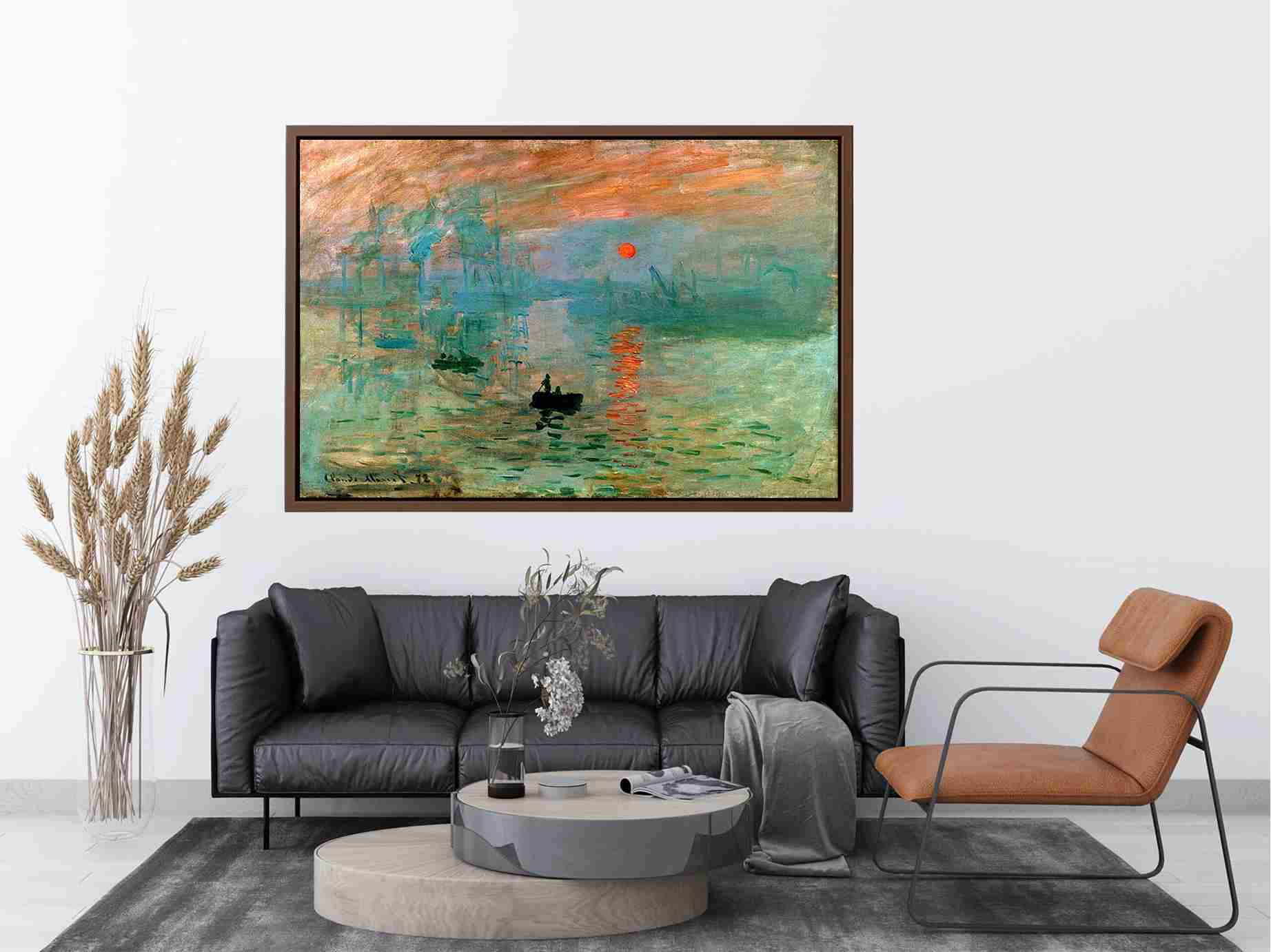 impressionist sunrise by Monet