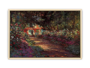 The Flowered Garden Art Print