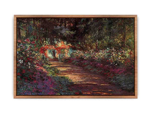 The Flowered Garden Poster