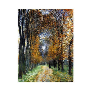 The Avenue by Claude Monet