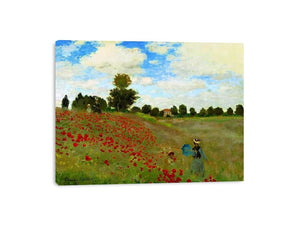 Poppies At Argenteuil by Claude Monet Painting