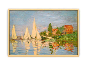 Regatta At Argenteuil Streched canvas