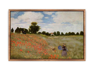 Wild Poppies Near Argenteuil Poster