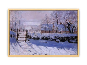 The Magpie Streched canvas
