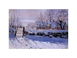 The Magpie by Claude Monet