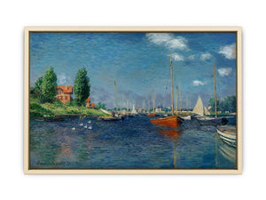 Argenteuil (Red Boats) Art Print