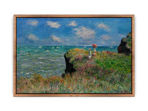The Cliff Walk Pourville Poster