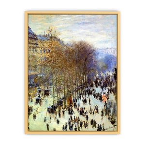 Boulevard des Capucines 3 Streched canvas