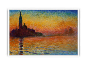 San Giorgio Maggiore At Dusk Framed Print
