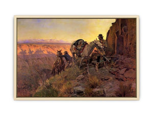 When Shadows Hint Death Art Print