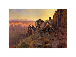 When Shadows Hint Death by Charles Marion Russell