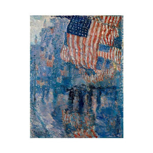 The Avenue in the Rain by Frederick Childe Hassam