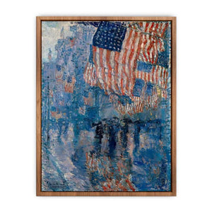 The Avenue in the Rain Poster