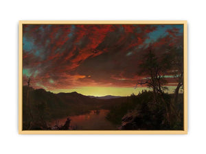 Twilight in the Wilderness Streched canvas