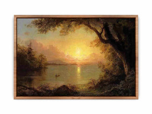 Landscape In The Adirondacks Poster