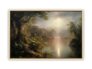 El Rio de Luz Art Print